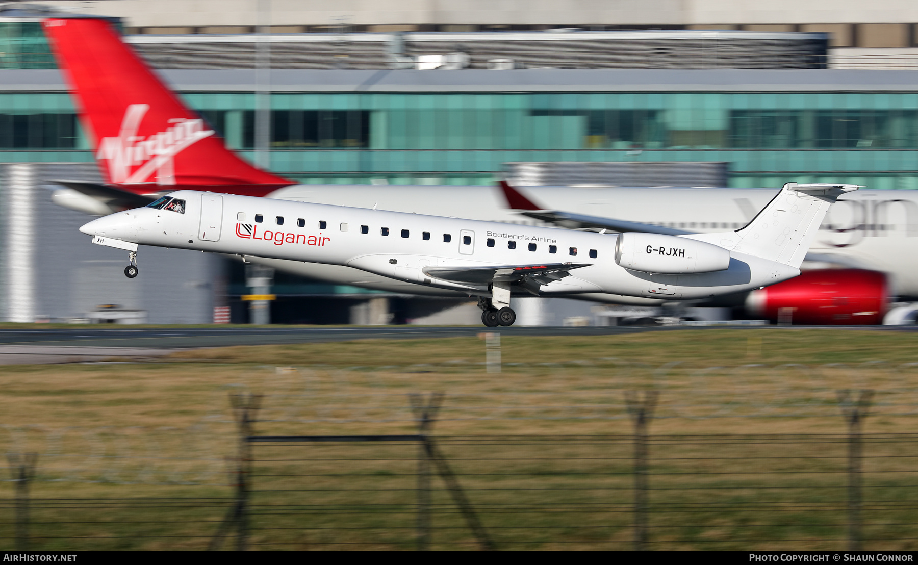 Aircraft Photo of G-RJXH | Embraer ERJ-145EP (EMB-145EP) | Loganair | AirHistory.net #433975