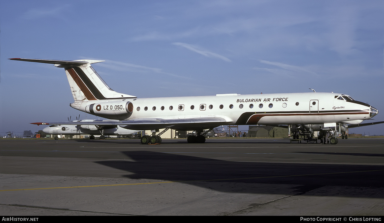 Aircraft Photo of LZ D 050 | Tupolev Tu-134AK | Bulgaria - Air Force | AirHistory.net #433979