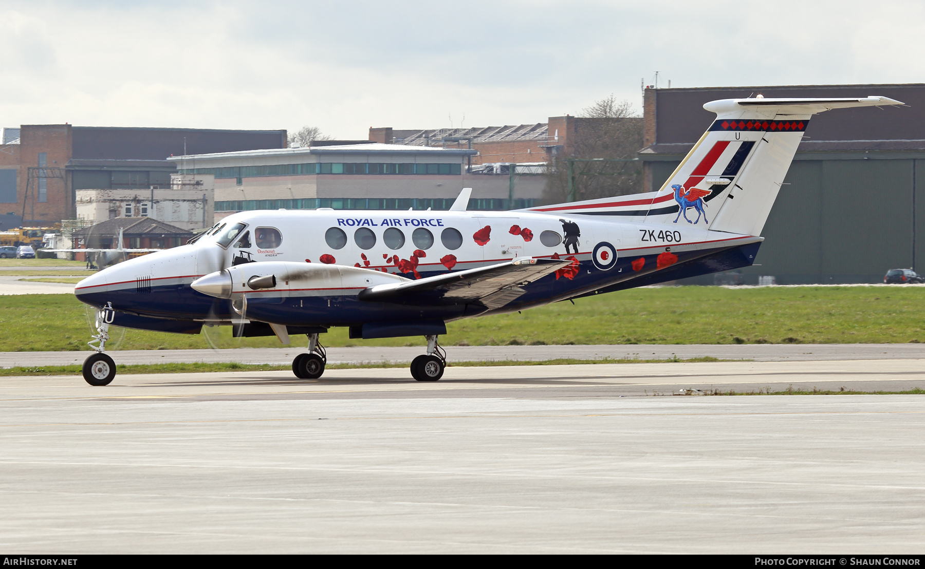 Aircraft Photo of ZK460 | Hawker Beechcraft B200GT King Air | UK - Air Force | AirHistory.net #433990