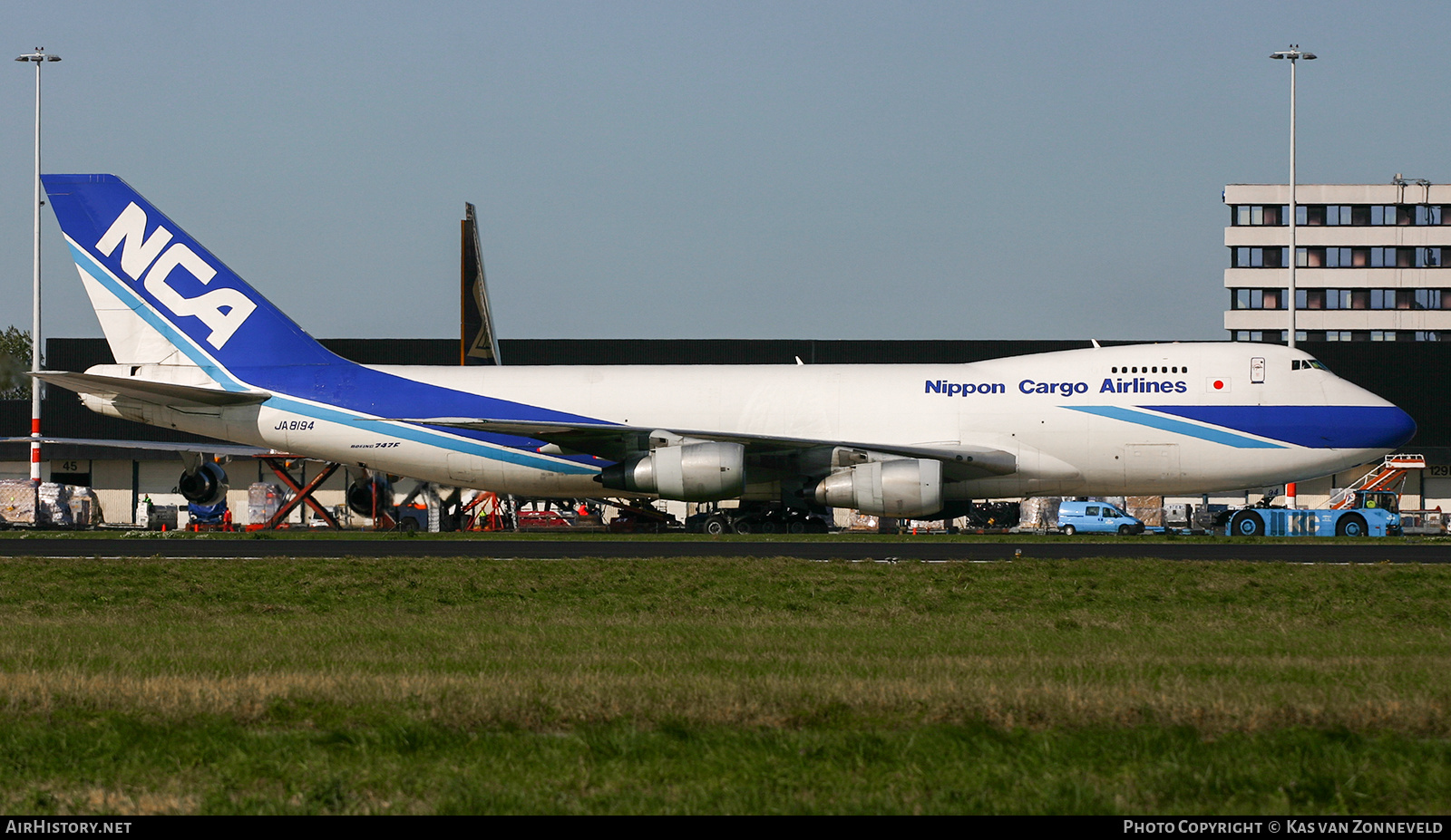 Aircraft Photo of JA8194 | Boeing 747-281F/SCD | Nippon Cargo Airlines - NCA | AirHistory.net #433999