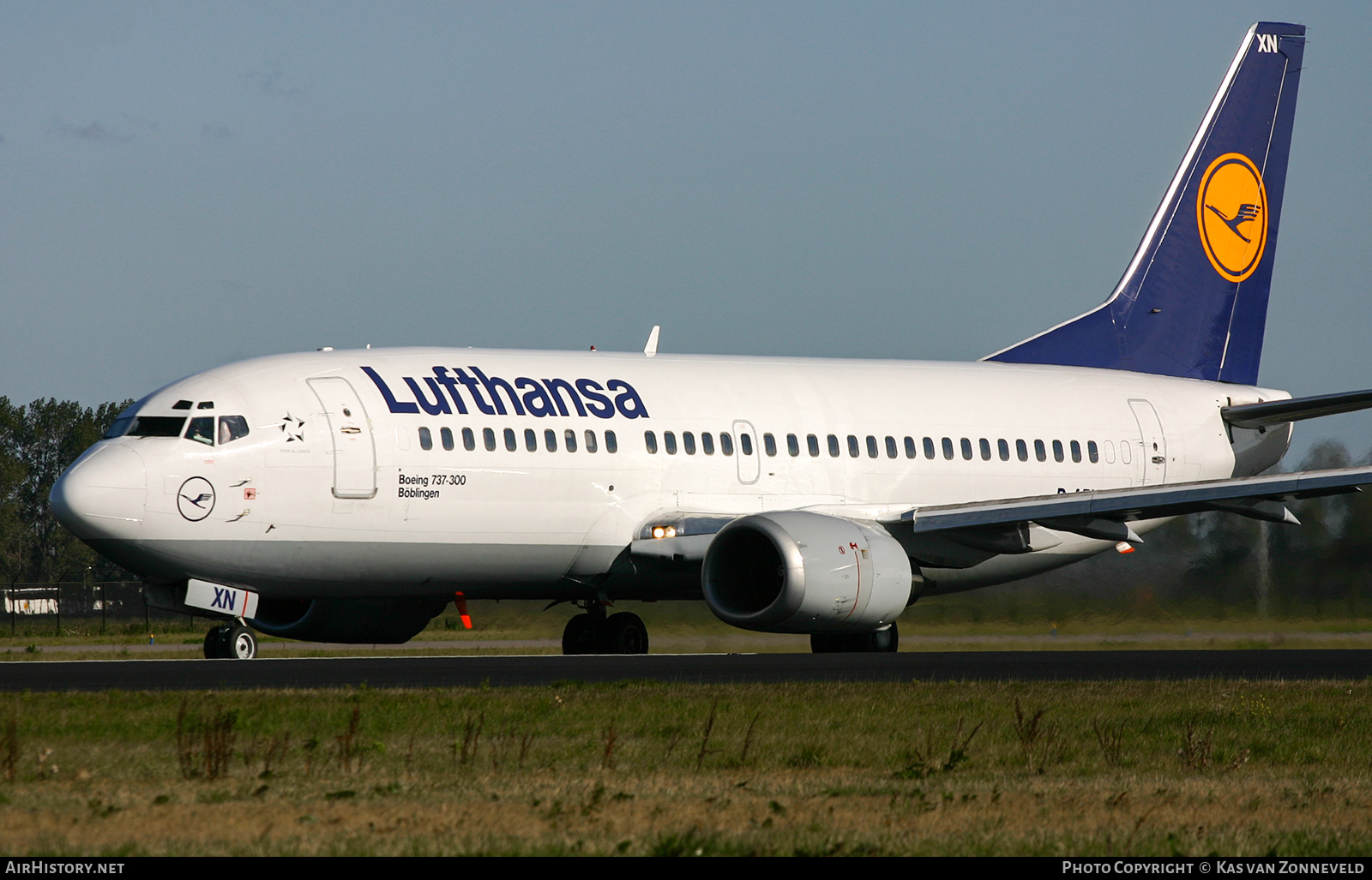 Aircraft Photo of D-ABXN | Boeing 737-330 | Lufthansa | AirHistory.net #434000