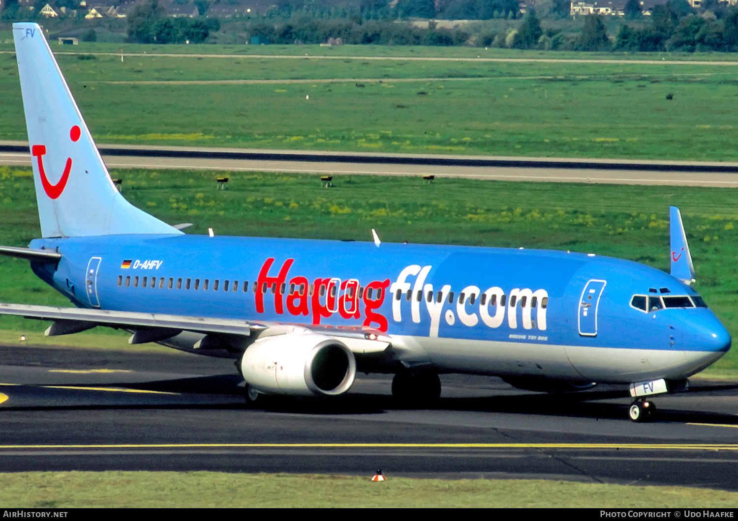 Aircraft Photo of D-AHFV | Boeing 737-8K5 | Hapagfly | AirHistory.net #434010