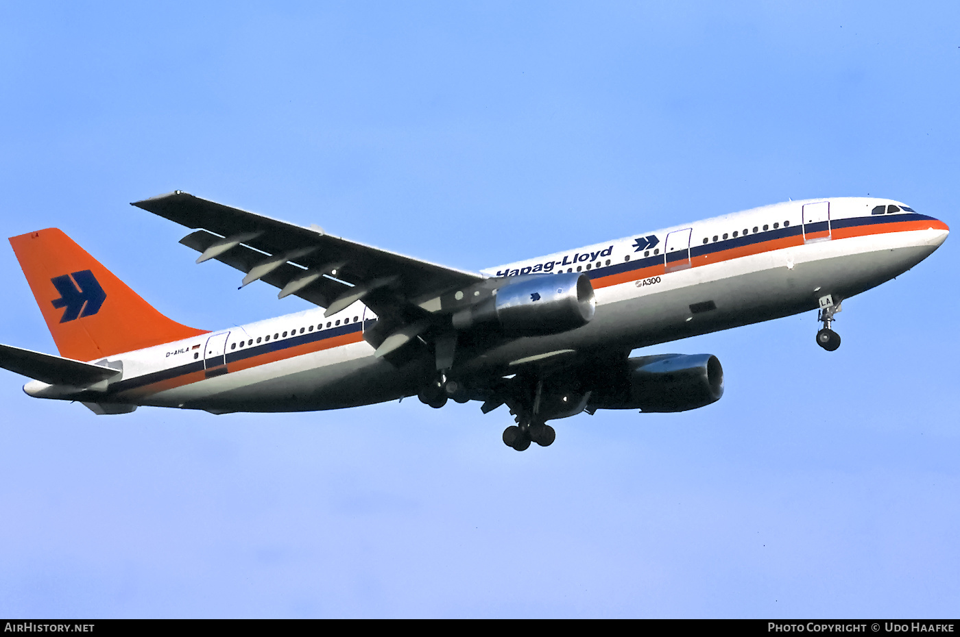 Aircraft Photo of D-AHLA | Airbus A300B4-203 | Hapag-Lloyd | AirHistory.net #434014
