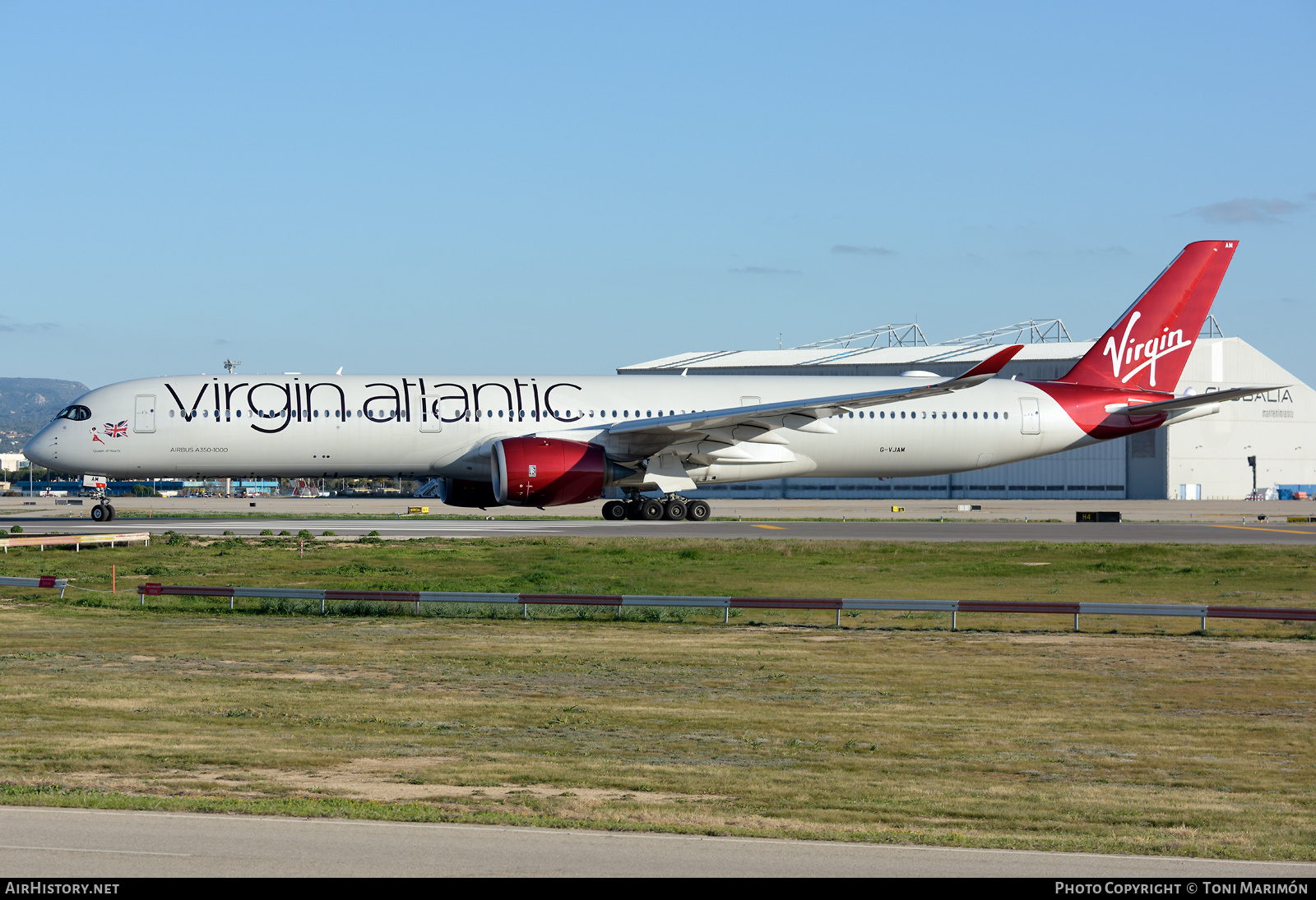 Aircraft Photo of G-VJAM | Airbus A350-1041 | Virgin Atlantic Airways | AirHistory.net #434022