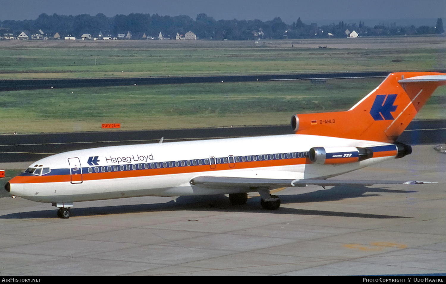 Aircraft Photo of D-AHLO | Boeing 727-29 | Hapag-Lloyd | AirHistory.net #434026