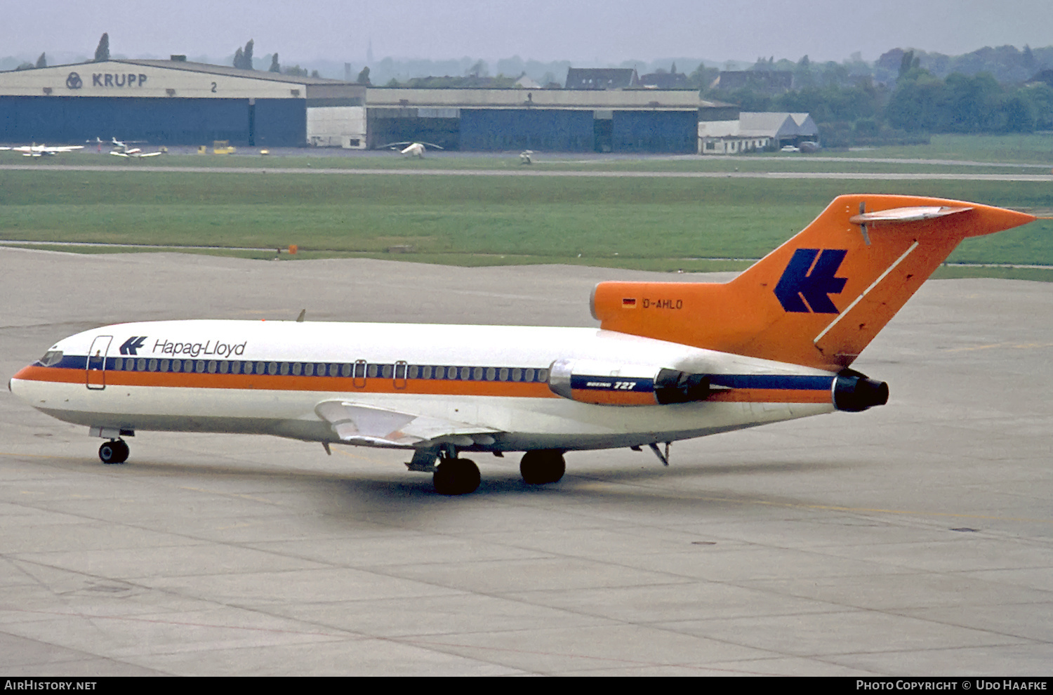 Aircraft Photo of D-AHLO | Boeing 727-29 | Hapag-Lloyd | AirHistory.net #434027