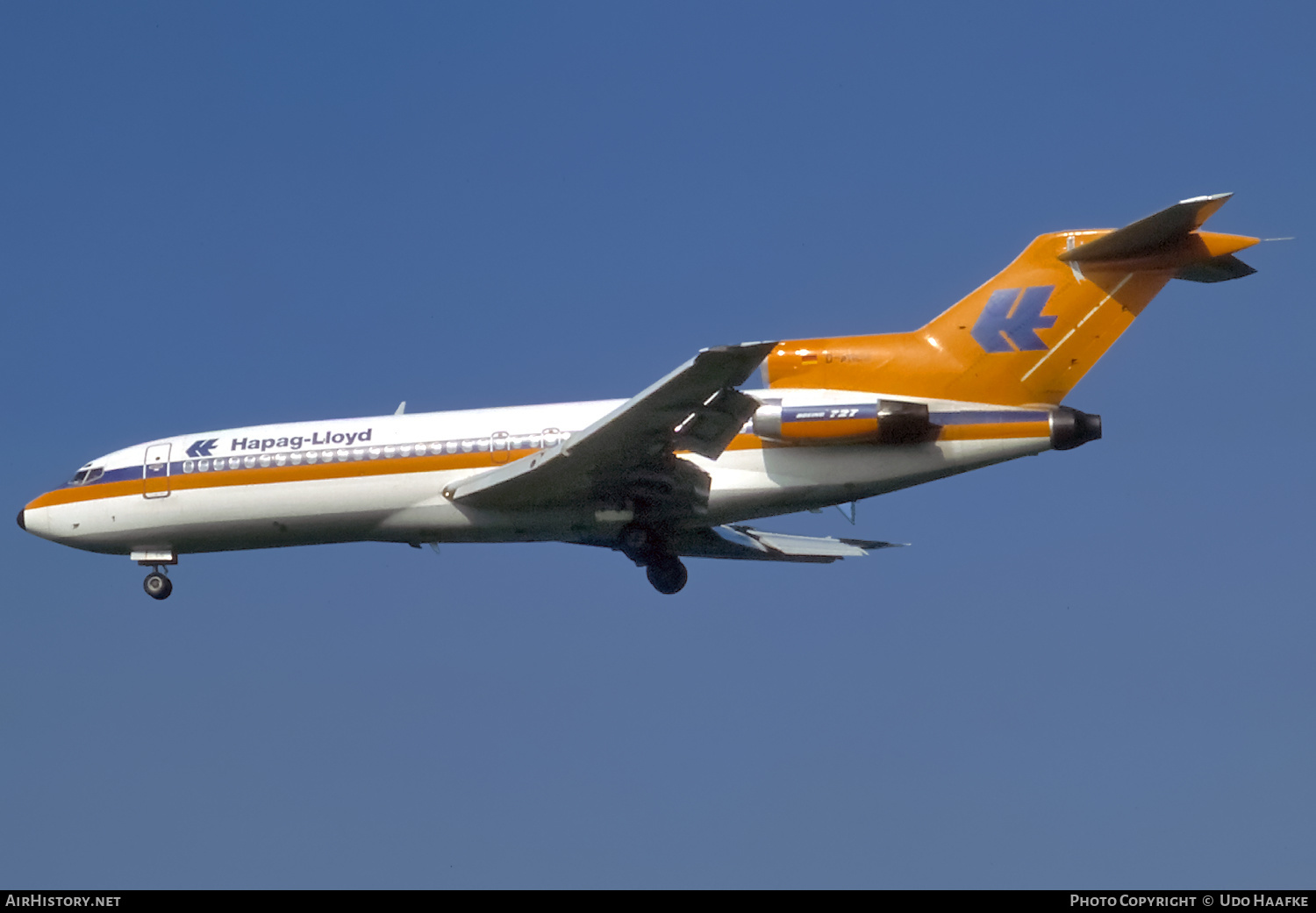 Aircraft Photo of D-AHLS | Boeing 727-89 | Hapag-Lloyd | AirHistory.net #434031