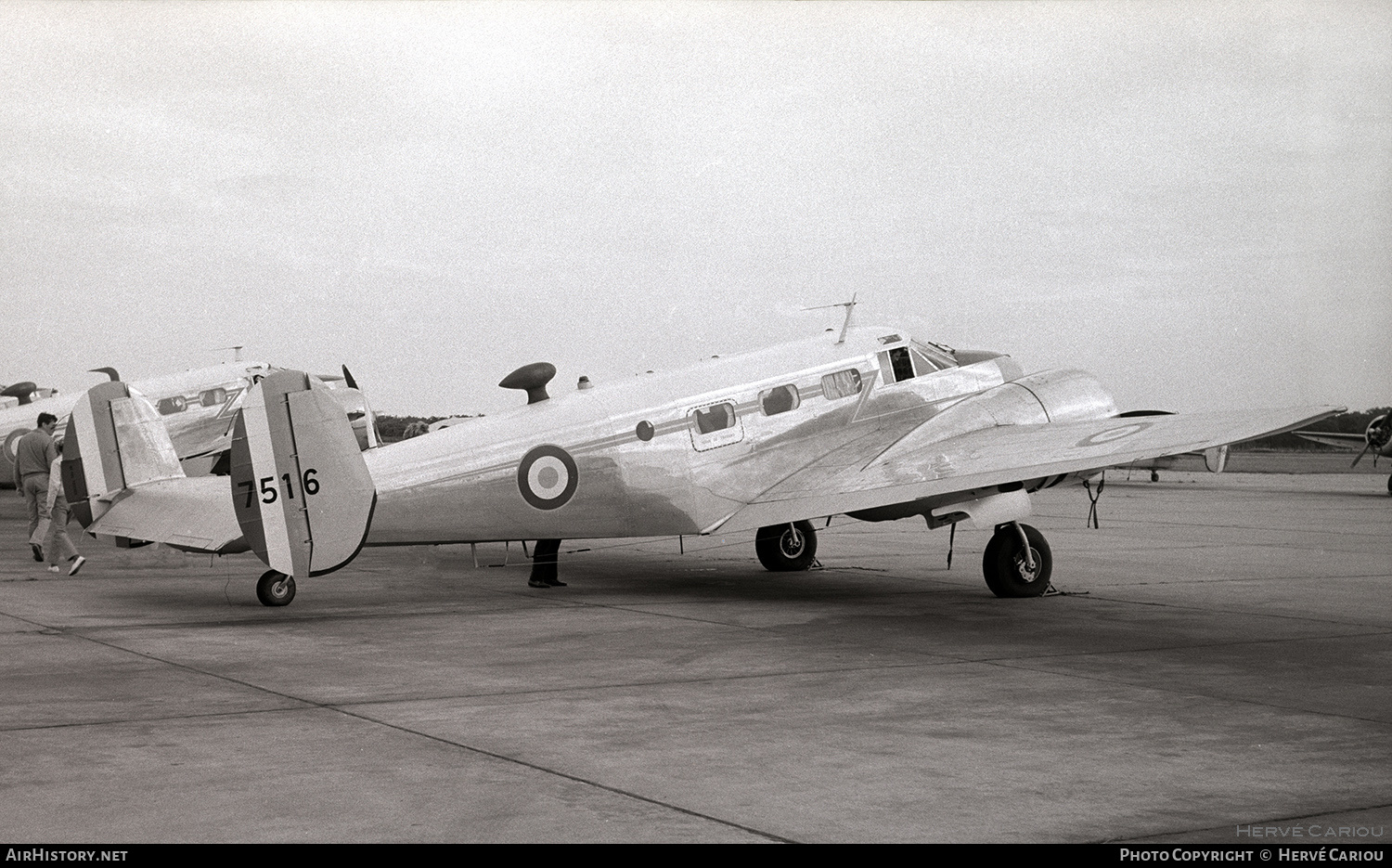 Aircraft Photo of 44-47516 / 7516 | Beech C-45F Expeditor | France - Air Force | AirHistory.net #434064