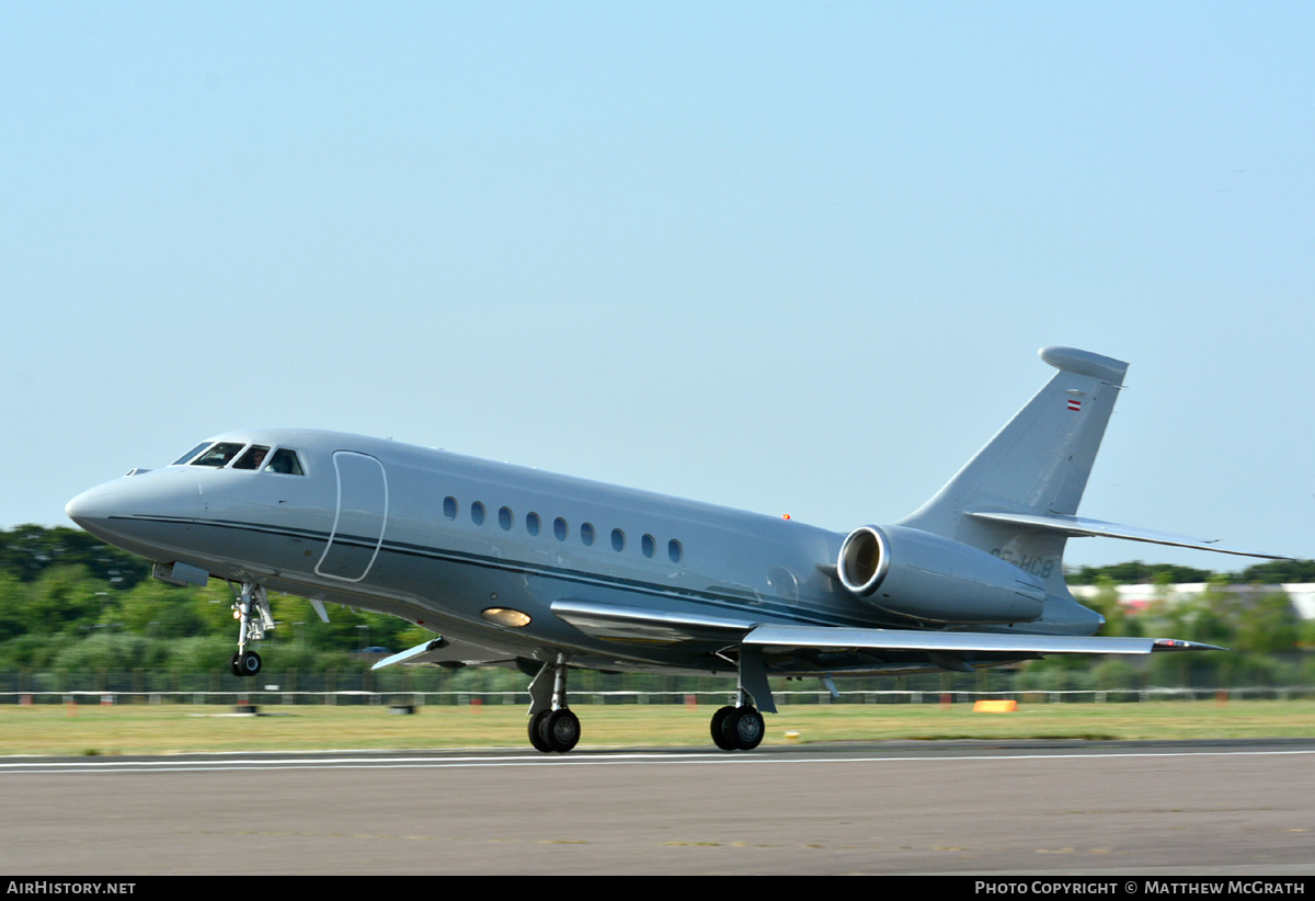 Aircraft Photo of OE-HCB | Dassault Falcon 2000EX | AirHistory.net #434067