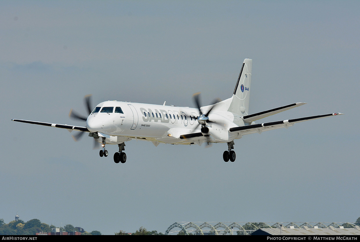 Aircraft Photo of SE-LRA | Saab 2000 | Saab | AirHistory.net #434070