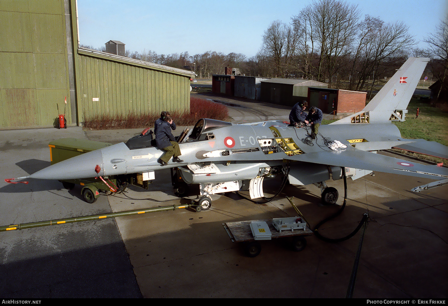Aircraft Photo of E-007 | General Dynamics F-16A Fighting Falcon | Denmark - Air Force | AirHistory.net #434084