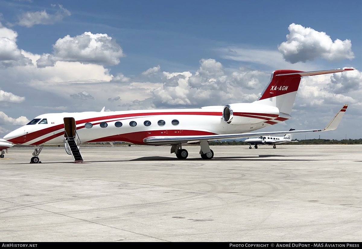 Aircraft Photo of XA-AGM | Gulfstream Aerospace G-V-SP Gulfstream G550 | AirHistory.net #434087