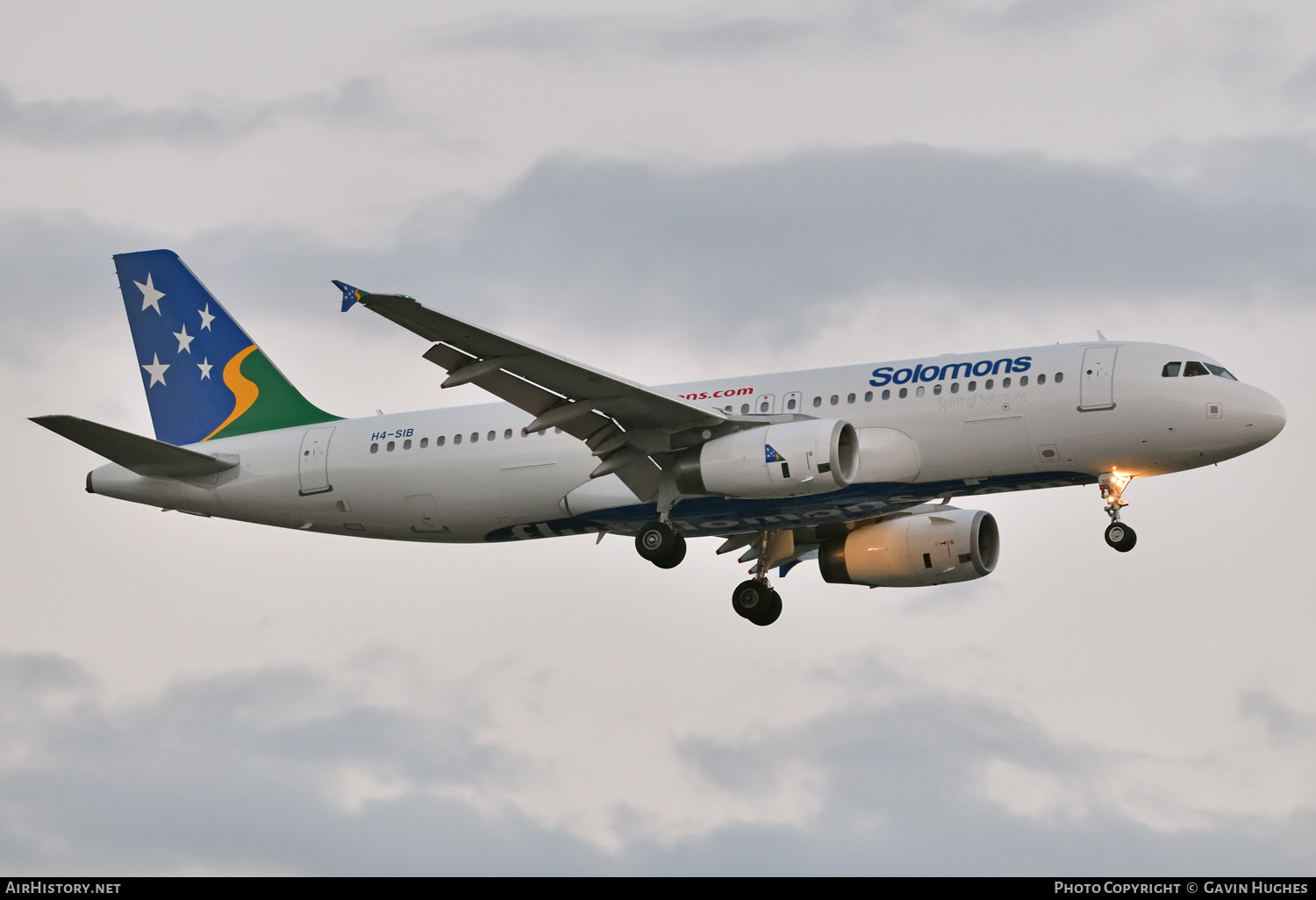 Aircraft Photo of H4-SIB | Airbus A320-232 | Solomons - Solomon Airlines | AirHistory.net #434096