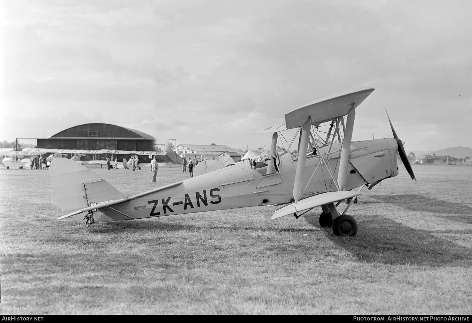Aircraft Photo of ZK-ANS | De Havilland D.H. 82A Tiger Moth | AirHistory.net #434111