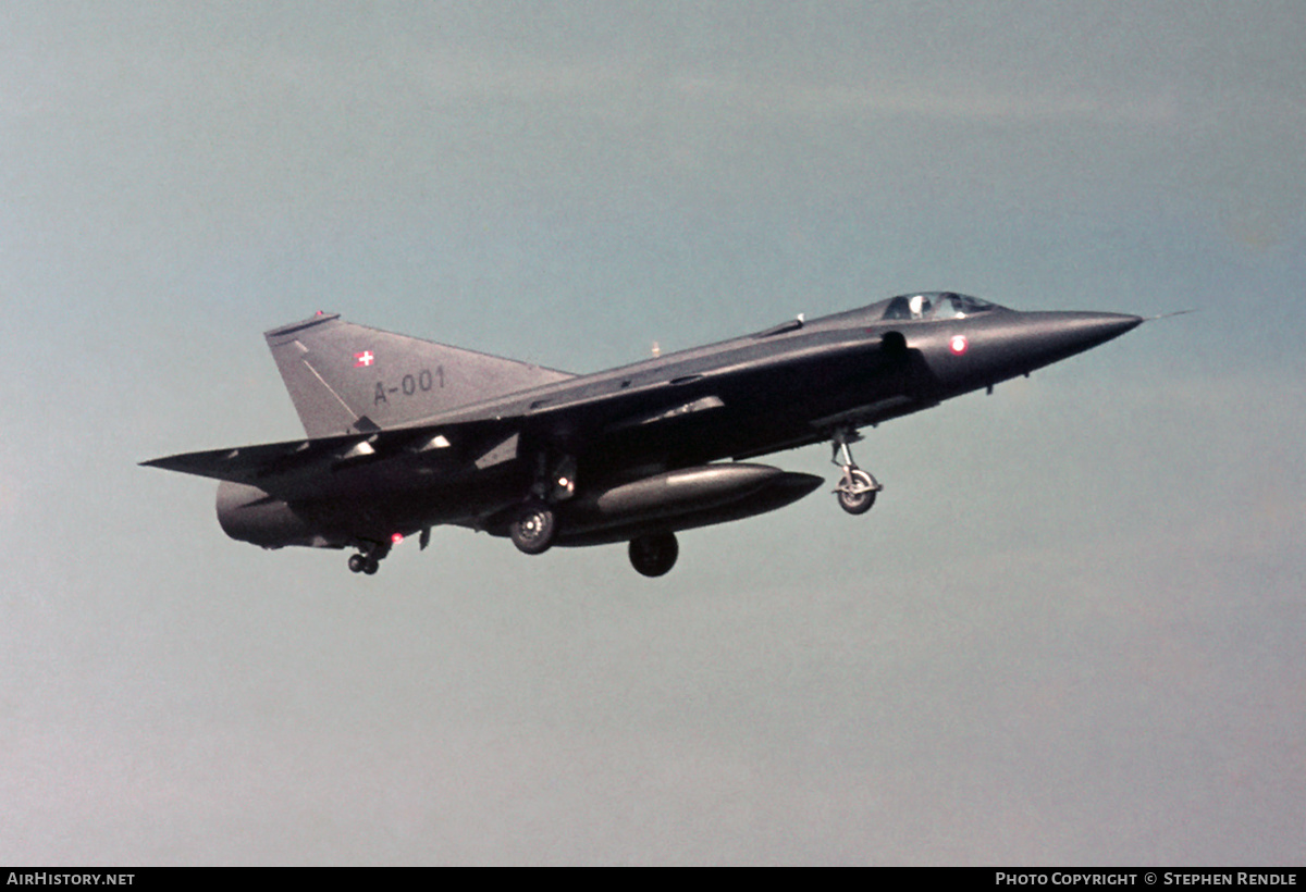 Aircraft Photo of A-001 | Saab F-35 Draken | Denmark - Air Force | AirHistory.net #434113