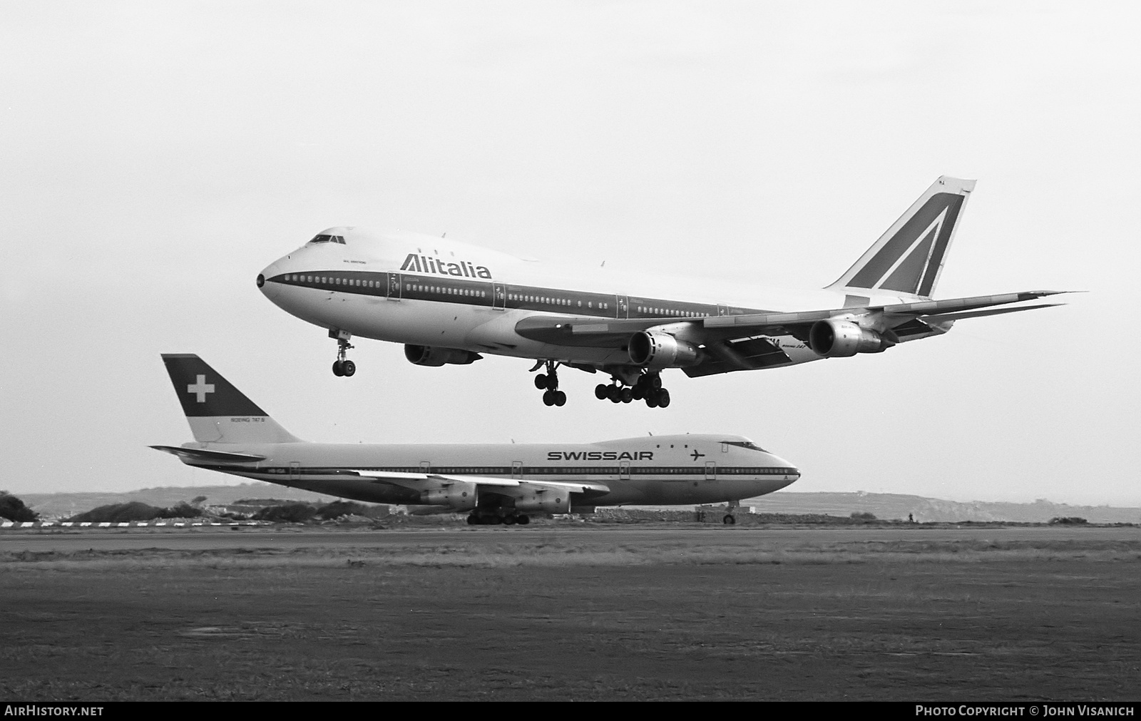 Aircraft Photo of I-DEMA | Boeing 747-143 | Alitalia | AirHistory.net #434129