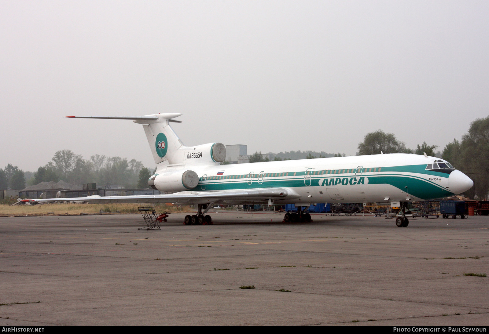 Aircraft Photo of RA-85654 | Tupolev Tu-154M | Alrosa Air Enterprise | AirHistory.net #434136