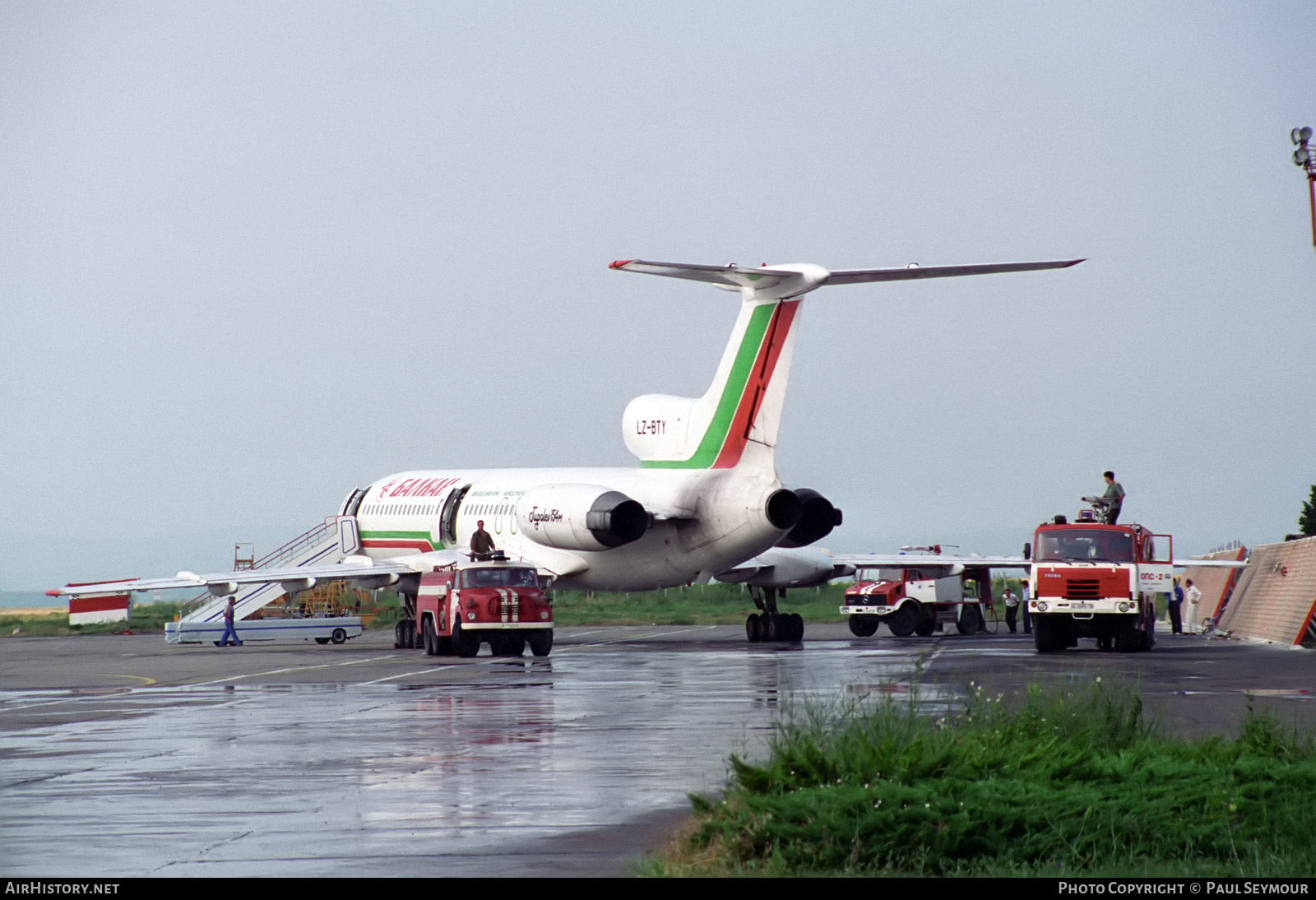 Aircraft Photo of LZ-BTY | Tupolev Tu-154M | Balkan - Bulgarian Airlines | AirHistory.net #434145