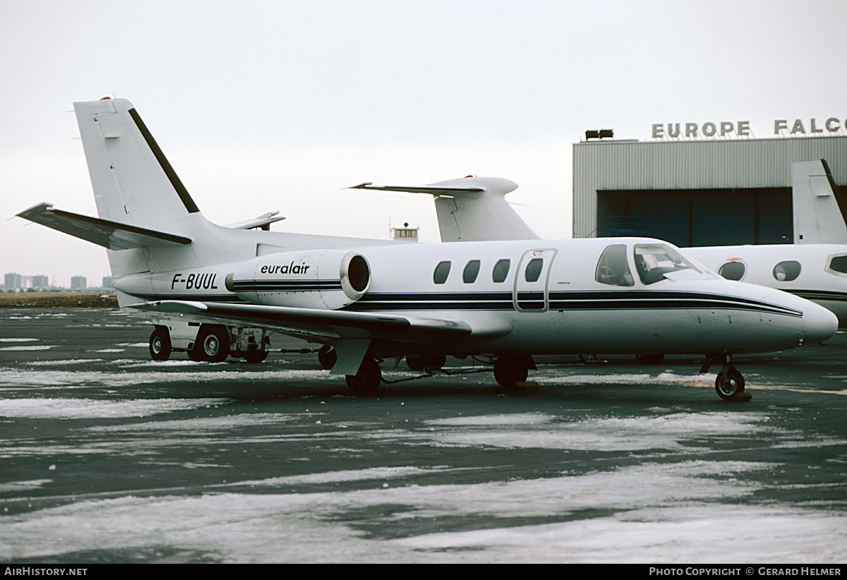 Aircraft Photo of F-BUUL | Cessna 500 Citation | Euralair | AirHistory.net #434157