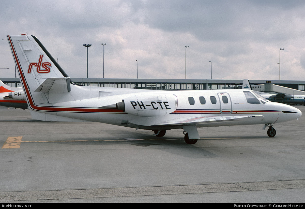 Aircraft Photo of PH-CTE | Cessna 500 Citation | Rijksluchtvaartschool - RLS | AirHistory.net #434158