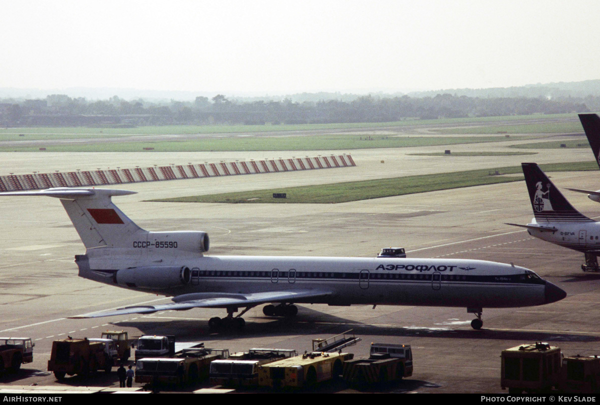 Aircraft Photo of CCCP-85590 | Tupolev Tu-154B-2 | Aeroflot | AirHistory.net #434164