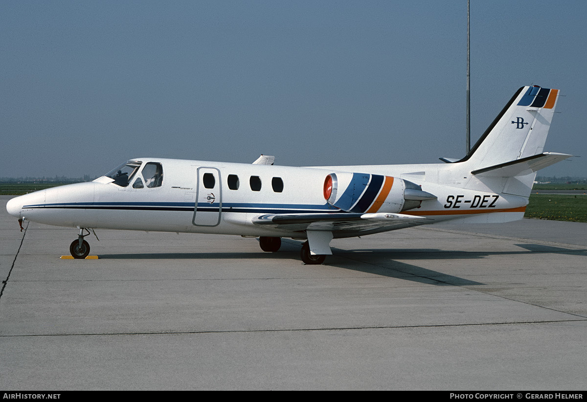 Aircraft Photo of SE-DEZ | Cessna 500 Citation I | Bofors | AirHistory.net #434173