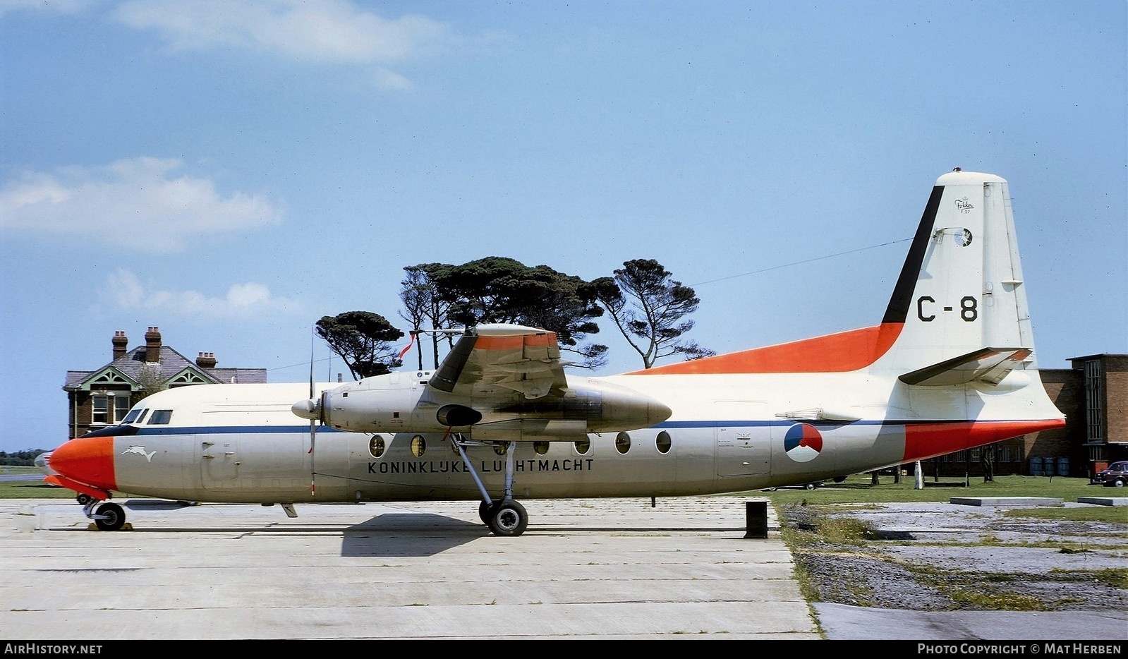 Aircraft Photo of C-8 | Fokker F27-300M Troopship | Netherlands - Air Force | AirHistory.net #434189