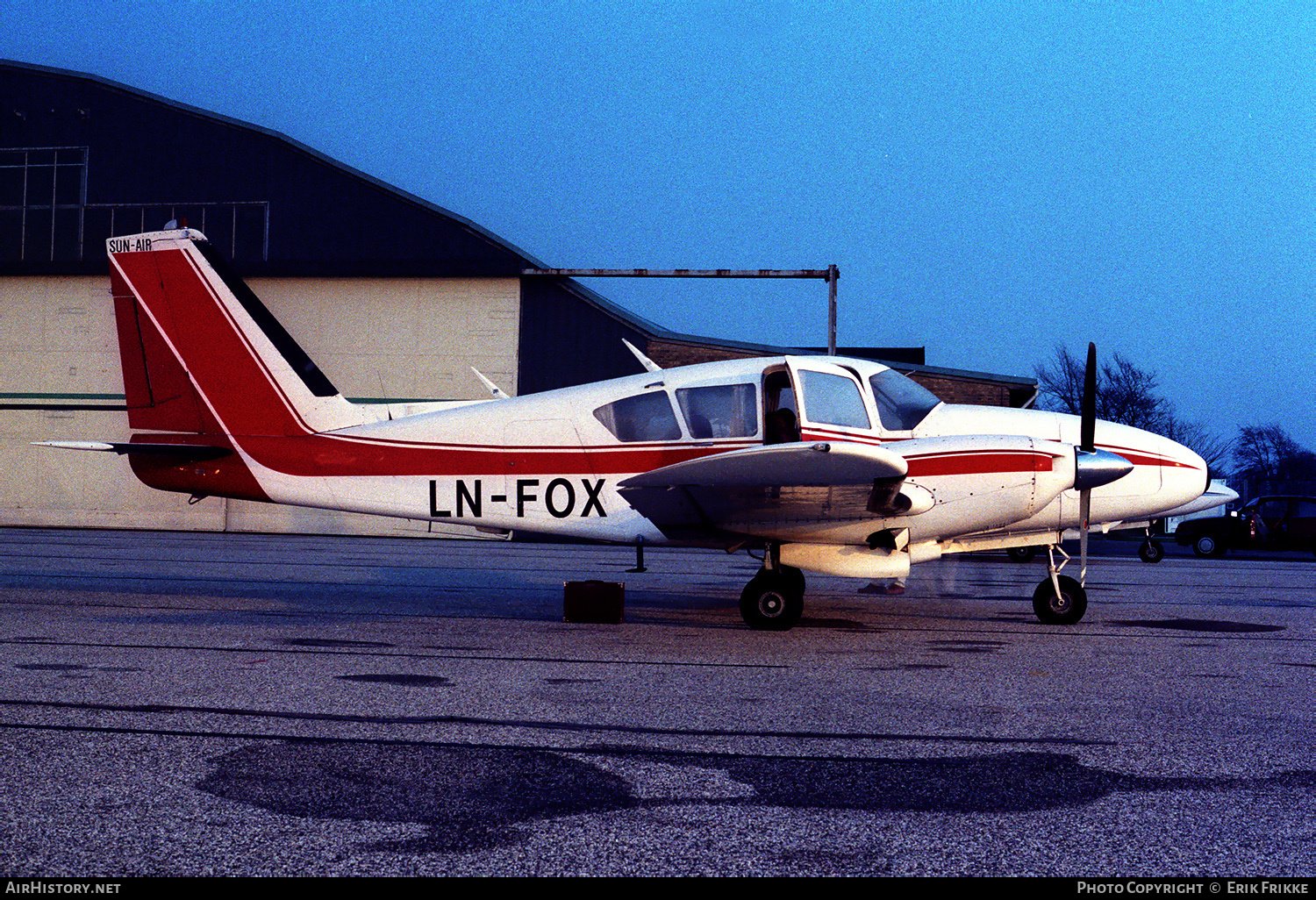 Aircraft Photo of LN-FOX | Piper PA-23-250 Aztec D | AirHistory.net #434194
