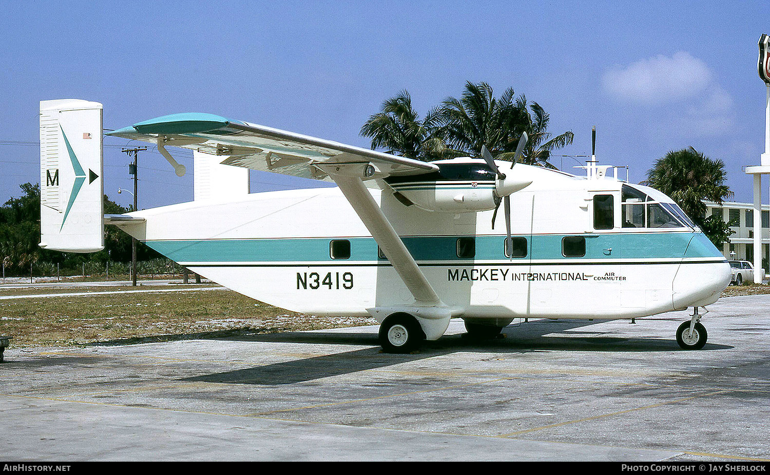 Aircraft Photo of N3419 | Short SC.7 Skyvan 3-200 | Mackey International Air Commuter | AirHistory.net #434219