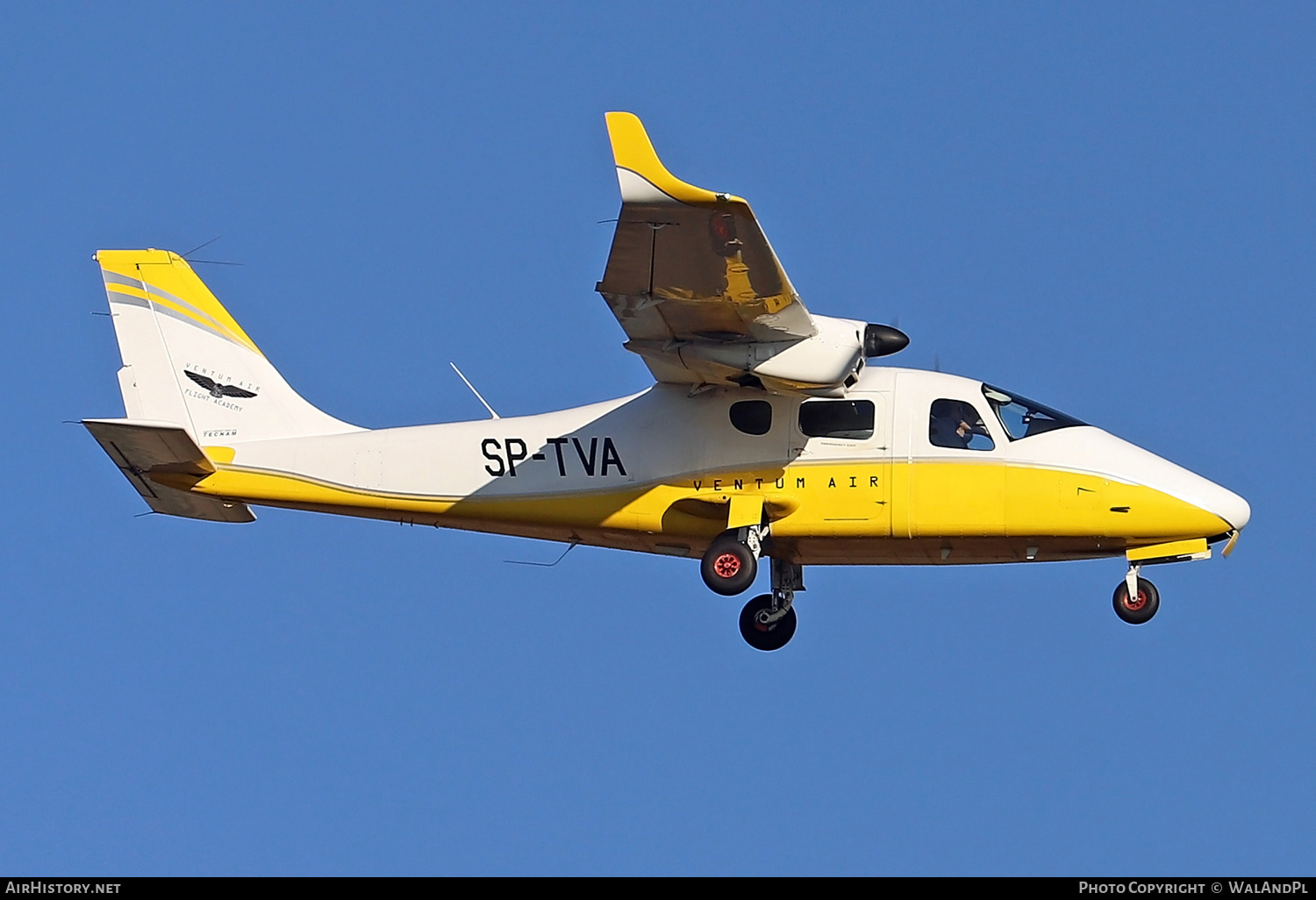 Aircraft Photo of SP-TVA | Tecnam P-2006T | Ventum Air Flight Academy | AirHistory.net #434227