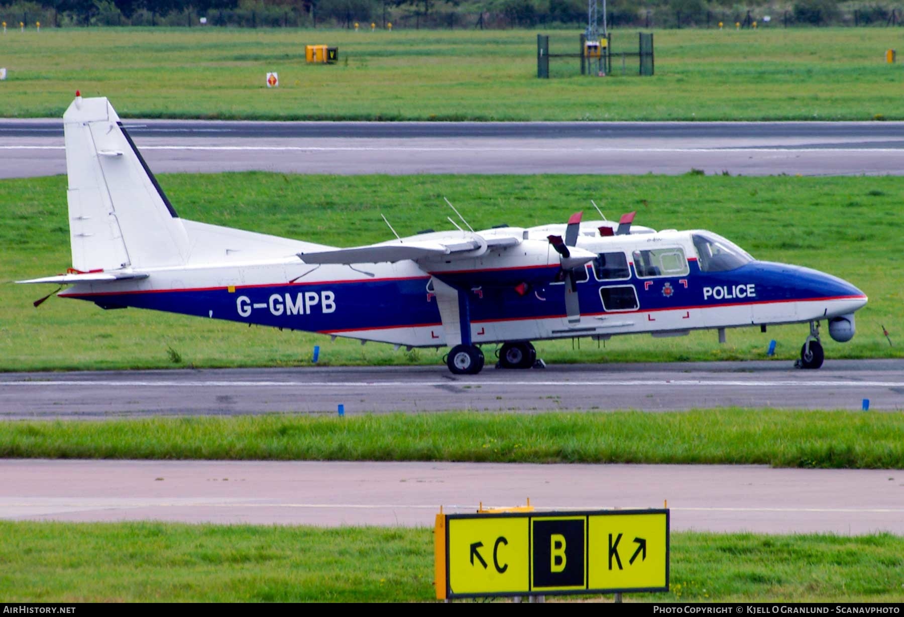 Aircraft Photo of G-GMPB | Britten-Norman BN-2T-4S Defender 4000 | Greater Manchester Police | AirHistory.net #434267