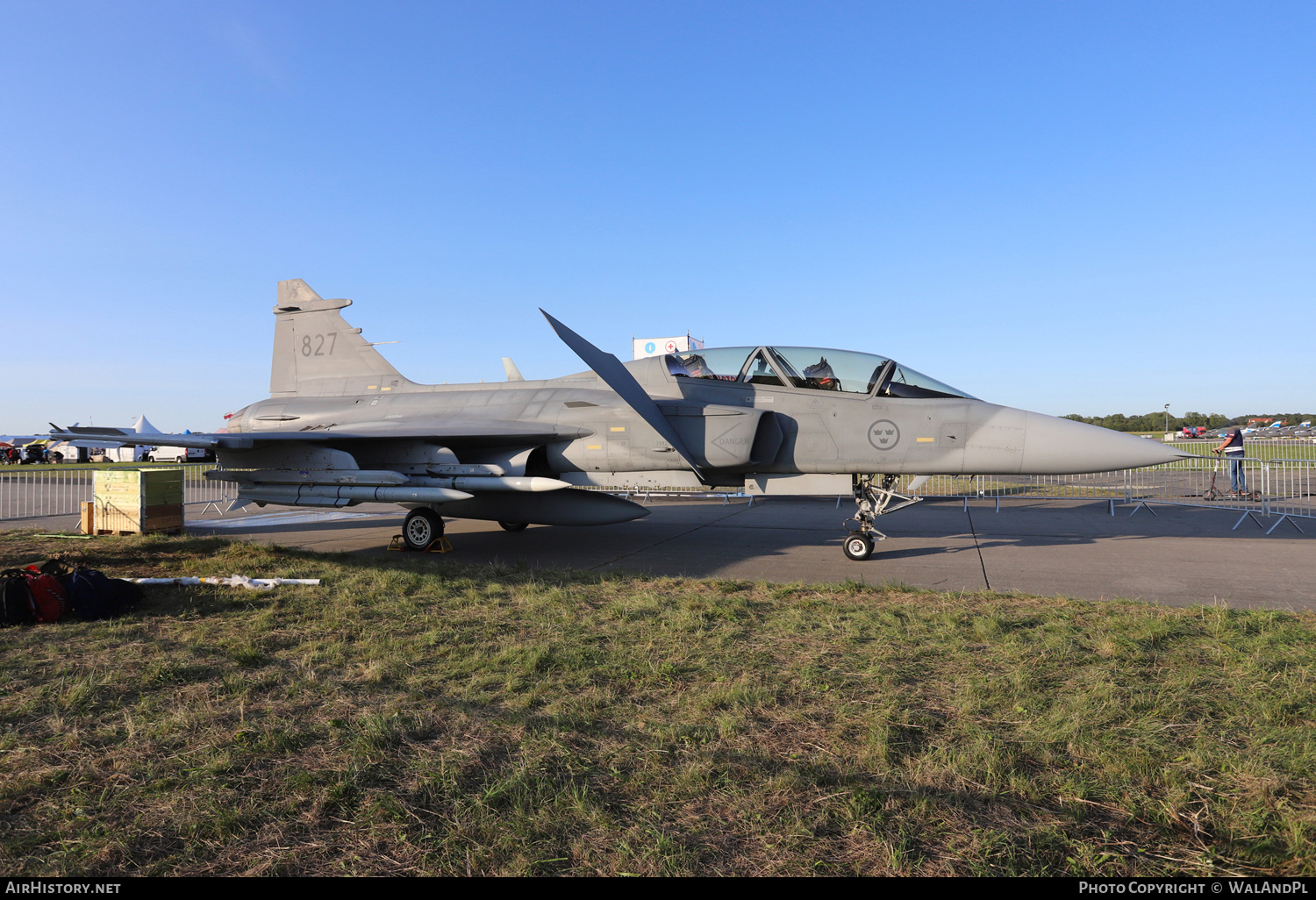 Aircraft Photo of 39827 | Saab JAS 39D Gripen | Sweden - Air Force | AirHistory.net #434282