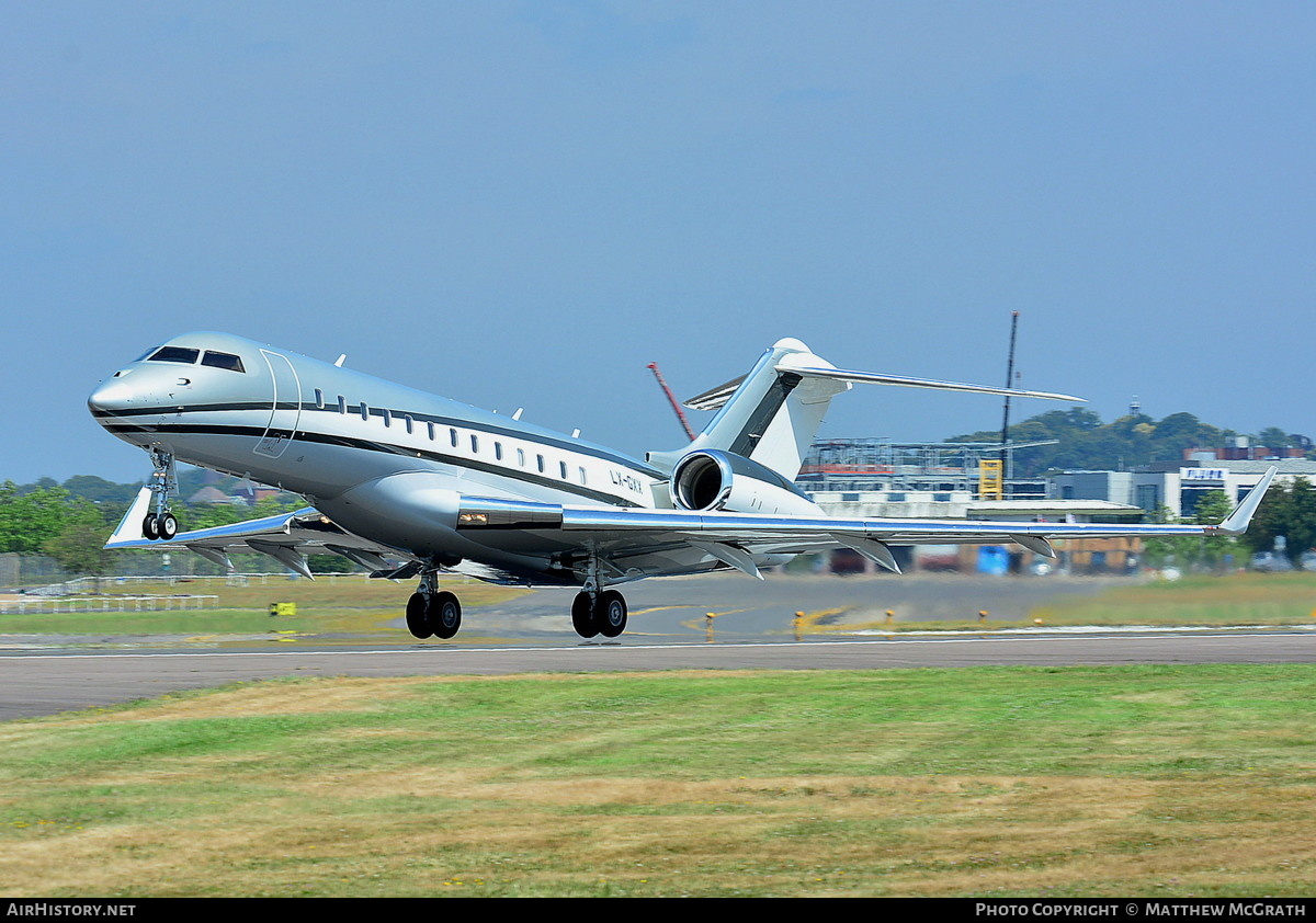 Aircraft Photo of LX-GXX | Bombardier Global Express XRS (BD-700-1A10) | AirHistory.net #434298