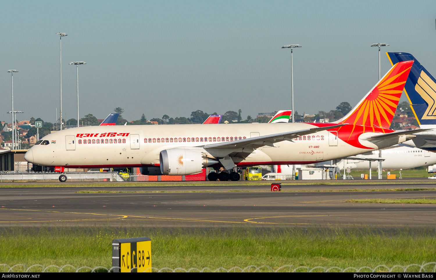 Aircraft Photo of VT-ANO | Boeing 787-8 Dreamliner | Air India | AirHistory.net #434304