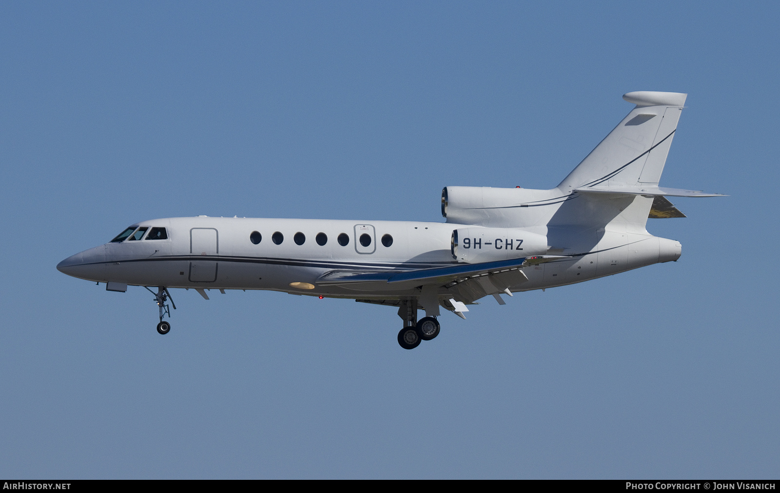 Aircraft Photo of 9H-CHZ | Dassault Falcon 50EX | AirHistory.net #434317