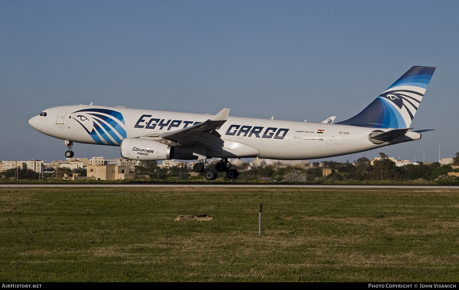 Aircraft Photo of SU-GCE | Airbus A330-243F | EgyptAir Cargo | AirHistory.net #434321