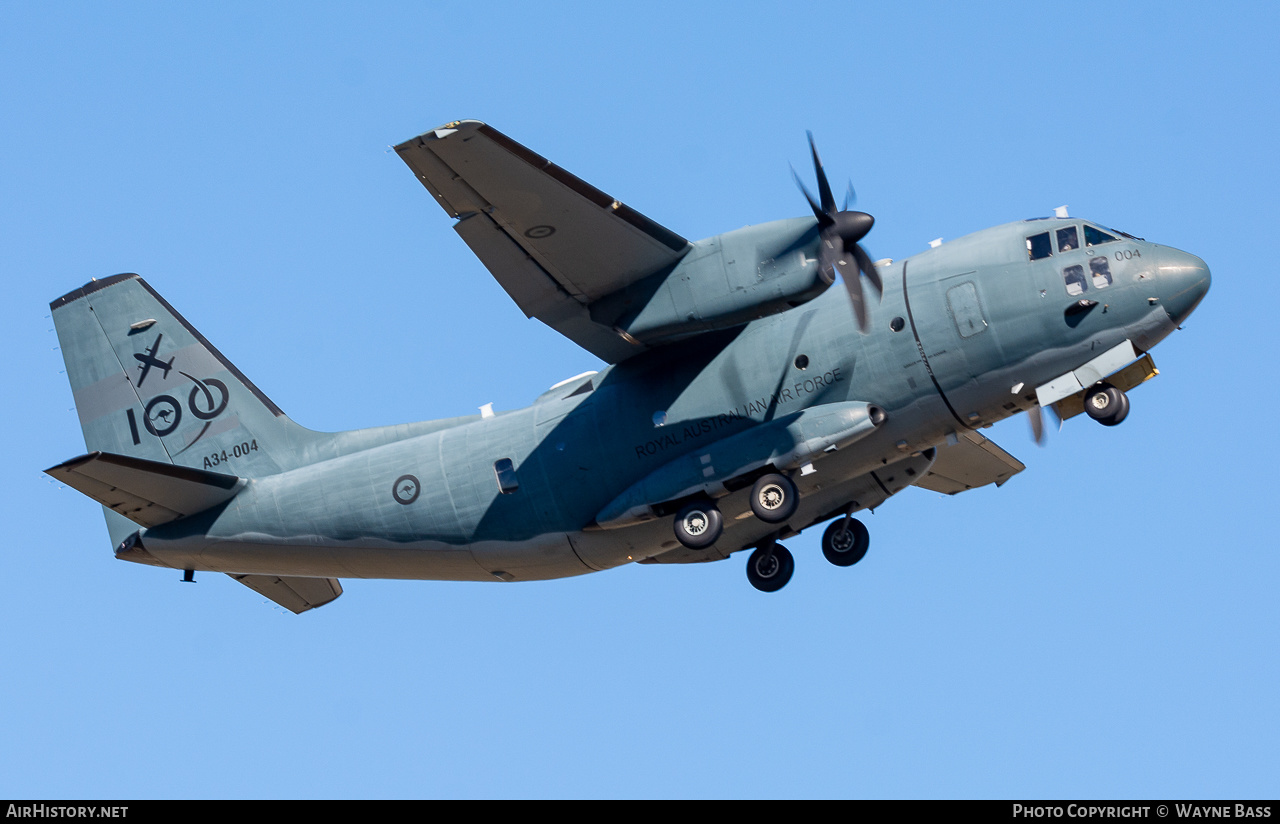 Aircraft Photo of A34-004 | Alenia C-27J Spartan | Australia - Air Force | AirHistory.net #434325