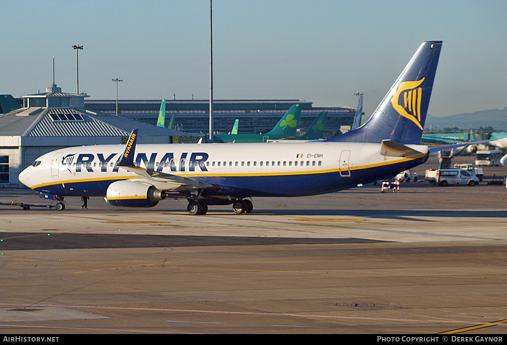 Aircraft Photo of EI-ENH | Boeing 737-8AS | Ryanair | AirHistory.net #434331