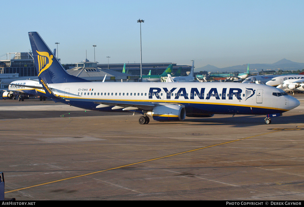Aircraft Photo of EI-DWA | Boeing 737-8AS | Ryanair | AirHistory.net #434338