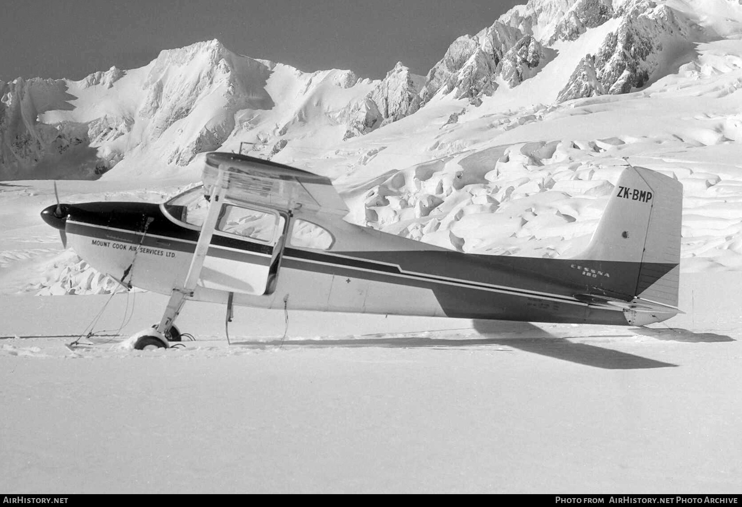 Aircraft Photo of ZK-BMP | Cessna 180 | Mount Cook Air Services | AirHistory.net #434342