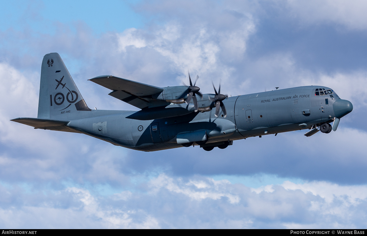 Aircraft Photo of A97-442 | Lockheed Martin C-130J-30 Hercules | Australia - Air Force | AirHistory.net #434343