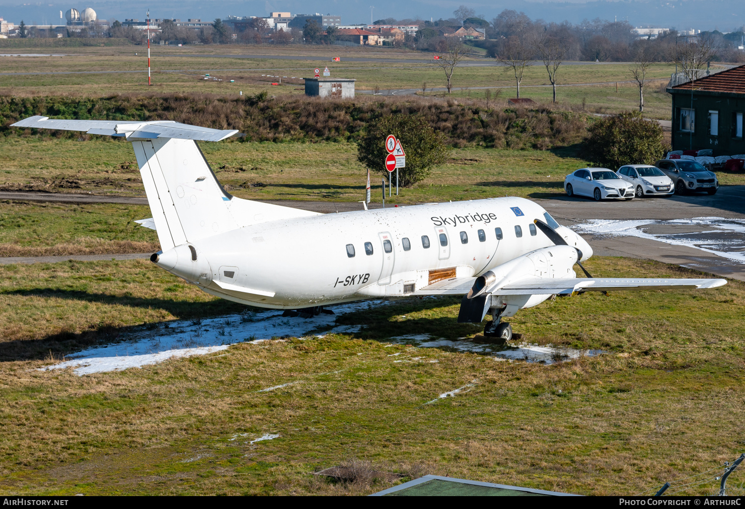 Aircraft Photo of I-SKYB | Embraer EMB-120 Brasilia | Skybridge AirOps | AirHistory.net #434386