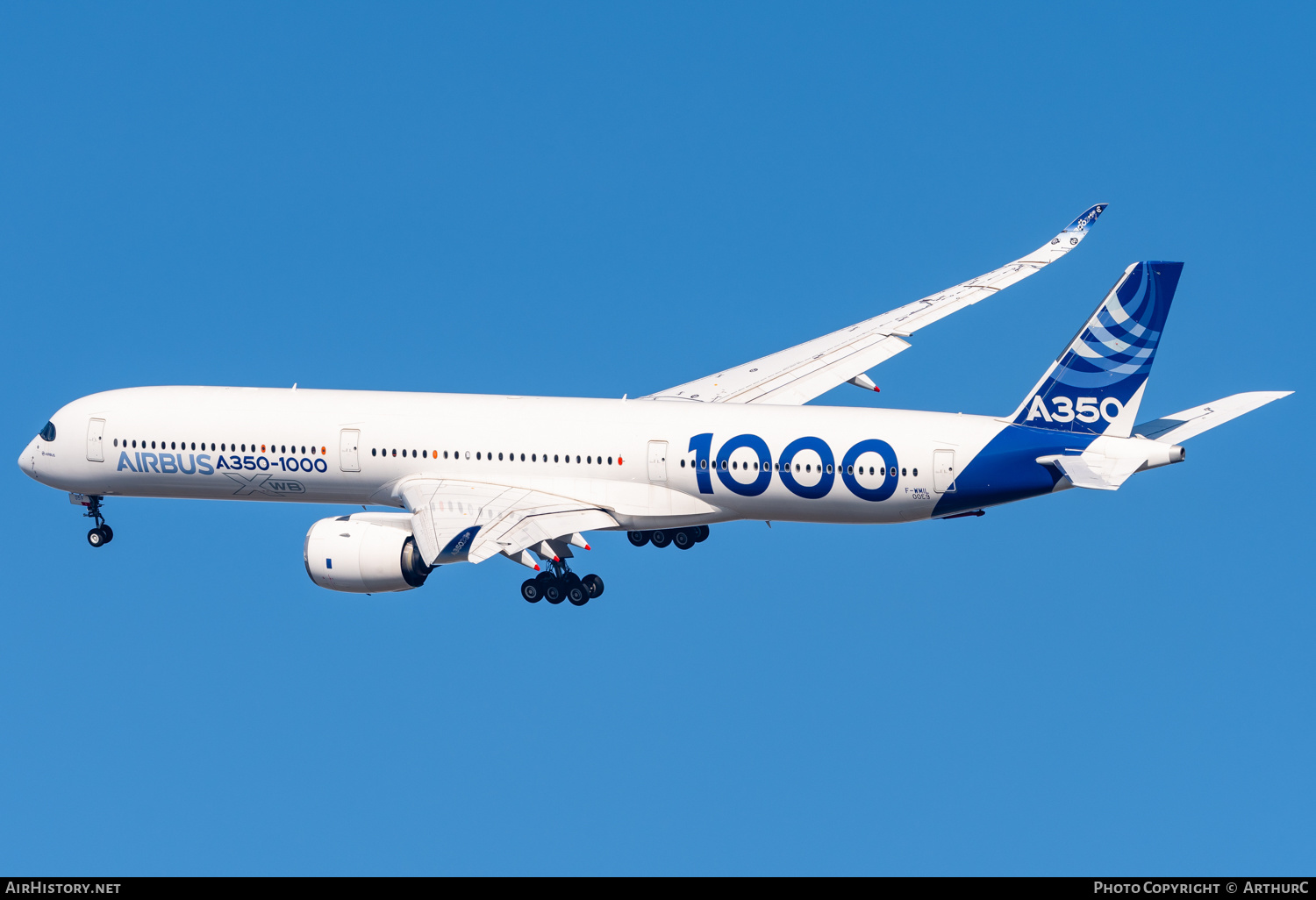 Aircraft Photo of F-WMIL | Airbus A350-1041 | Airbus | AirHistory.net #434387