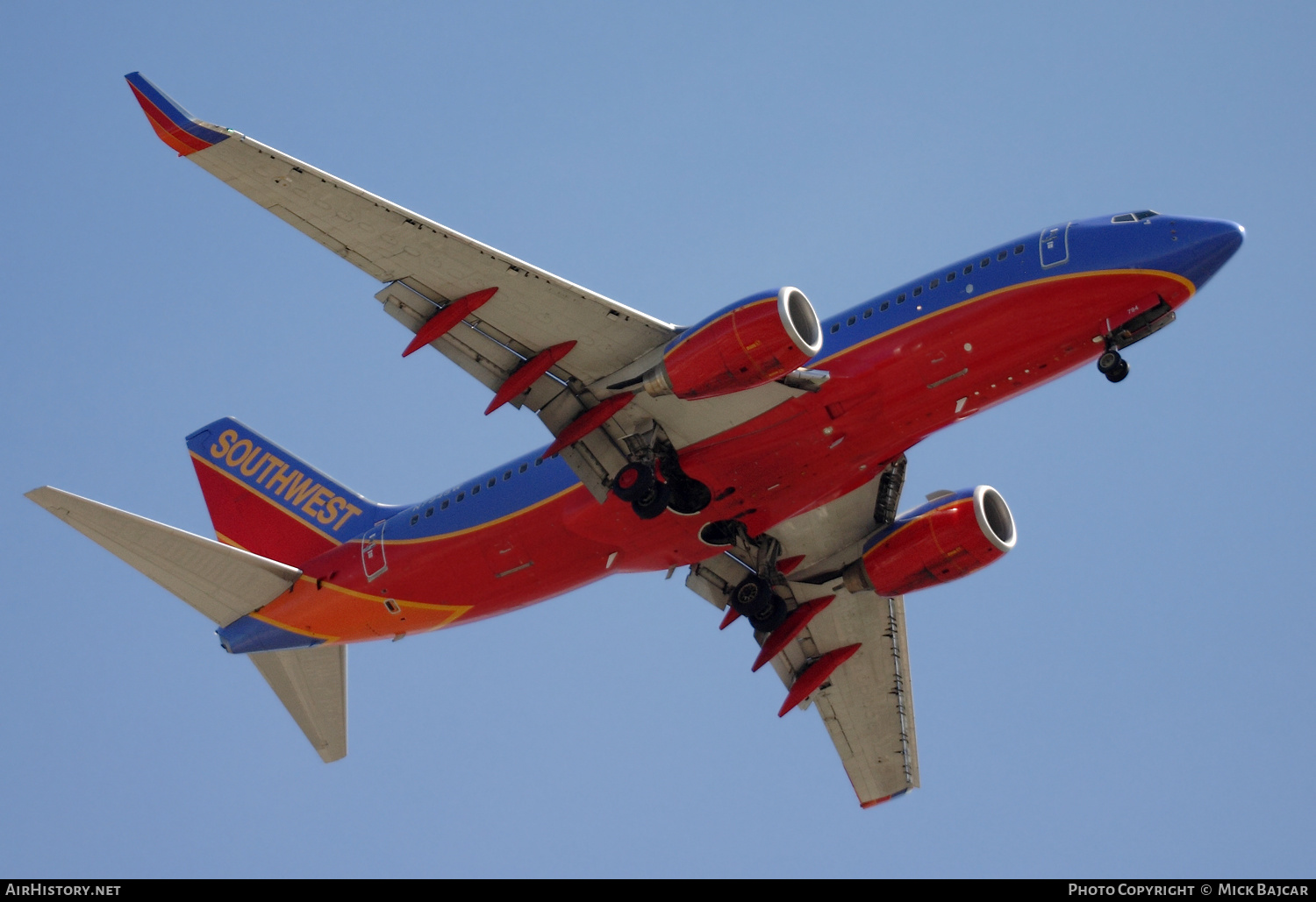 Aircraft Photo of N794SW | Boeing 737-7H4 | Southwest Airlines | AirHistory.net #434422