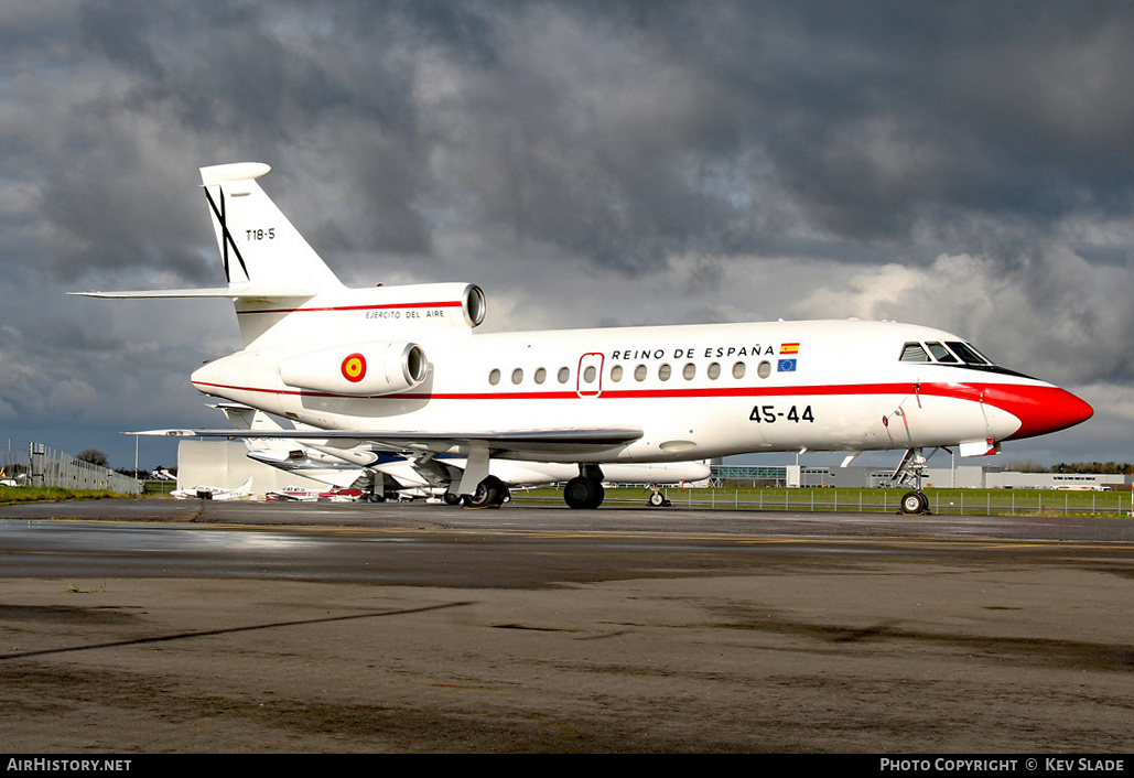 Aircraft Photo of T18-5 | Dassault Falcon 900B | Spain - Air Force | AirHistory.net #434431