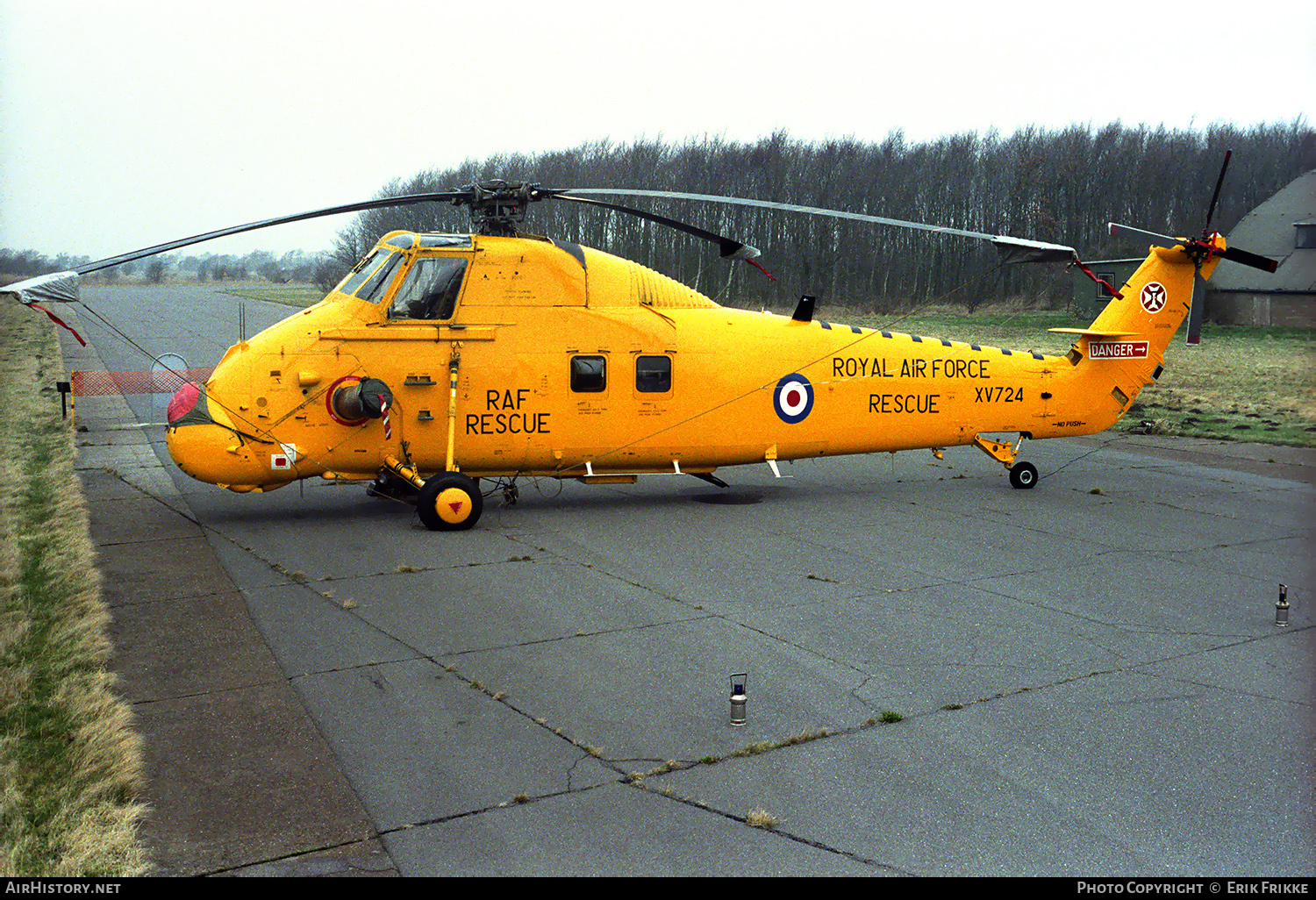Aircraft Photo of XV724 | Westland WS-58 Wessex HC.2 | UK - Air Force | AirHistory.net #434453