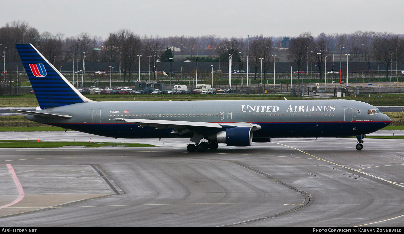 Aircraft Photo of N651UA | Boeing 767-322/ER | United Airlines | AirHistory.net #434458