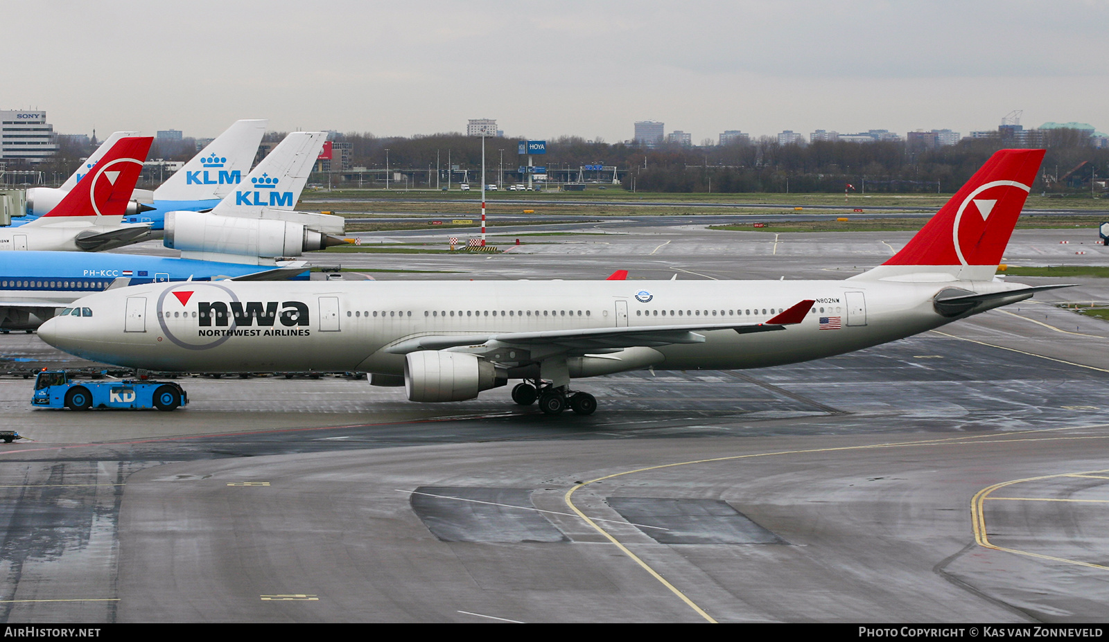 Aircraft Photo of N802NW | Airbus A330-323 | Northwest Airlines | AirHistory.net #434462