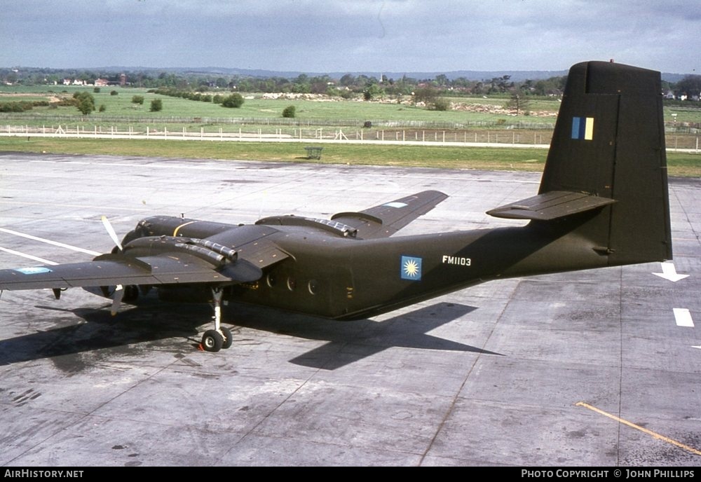 Aircraft Photo of FM1103 | De Havilland Canada DHC-4A Caribou | Malaysia - Air Force | AirHistory.net #434464