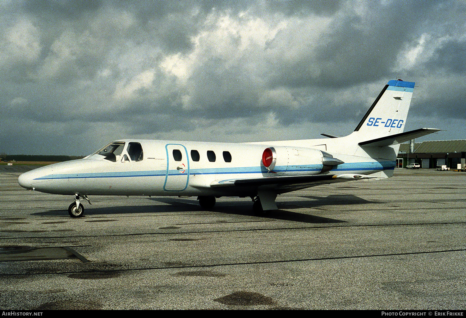 Aircraft Photo of SE-DEG | Cessna 500 Citation | AirHistory.net #434465